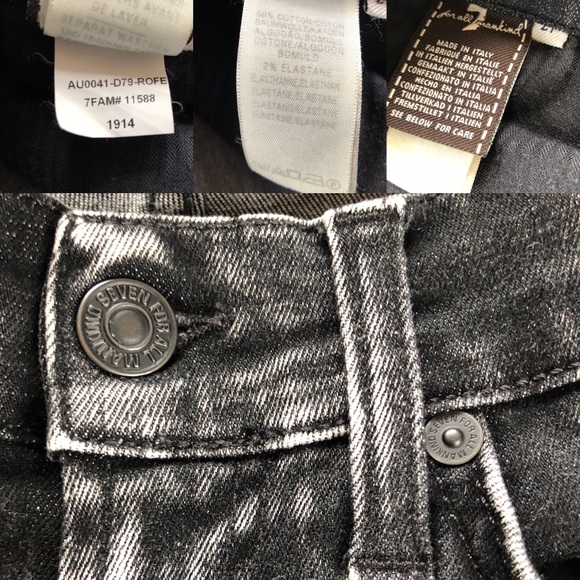 7 For All Mankind | Gwenevere Acid Wash Skinny - Picture 8 of 8